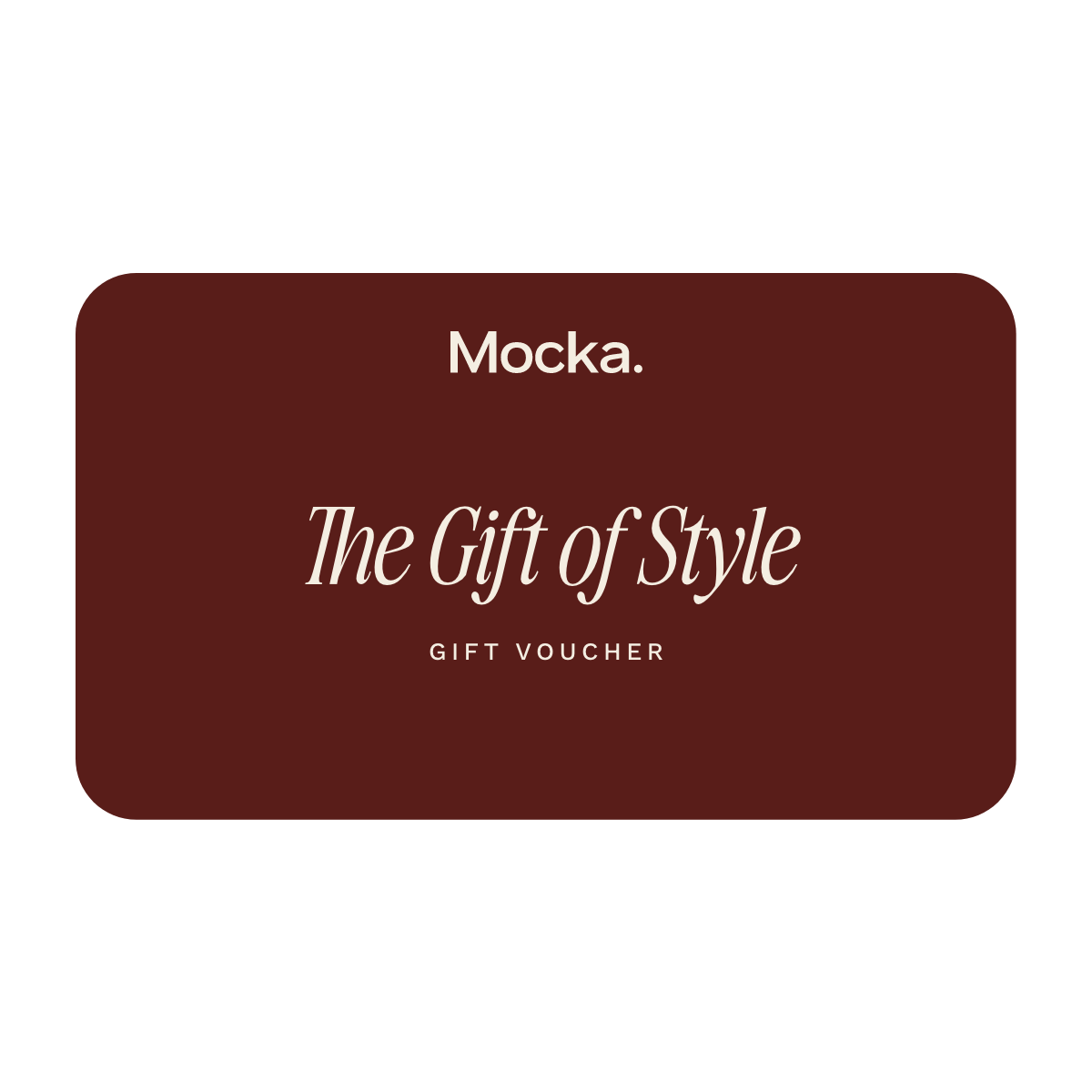 Mocka Gift Card