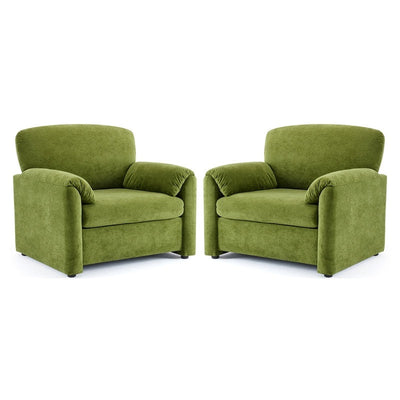 Modern Elephant Ears Armchair Accent Sofa Comfortable Seating for Living Room & Bedroom