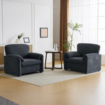 Modern Elephant Ears Armchair Accent Sofa Comfortable Seating for Living Room & Bedroom