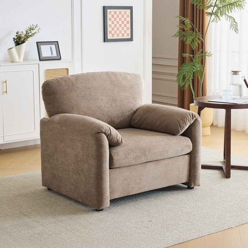 Modern Elephant Ears Armchair Accent Sofa Comfortable Seating for Living Room & Bedroom