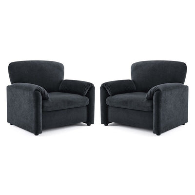 Modern Elephant Ears Armchair Accent Sofa Comfortable Seating for Living Room & Bedroom