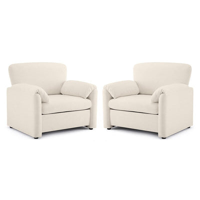 Modern Elephant Ears Armchair Accent Sofa Comfortable Seating for Living Room & Bedroom