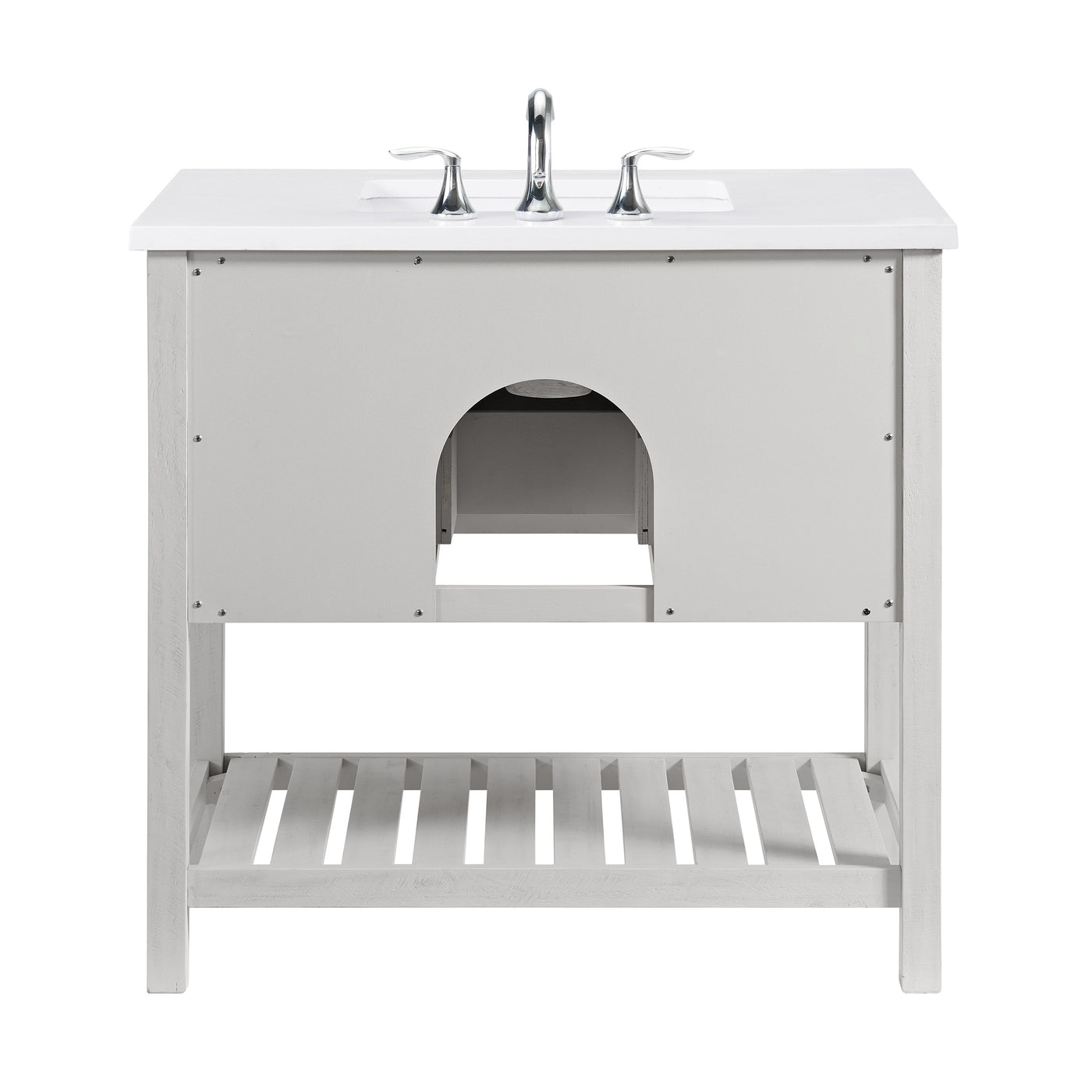 Monterey 37 Farmhouse Single Bathroom Vanity with Top
