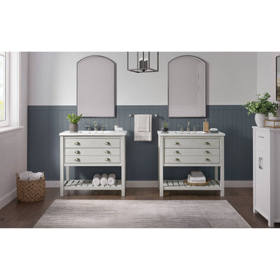 Monterey 37 Farmhouse Single Bathroom Vanity with Top