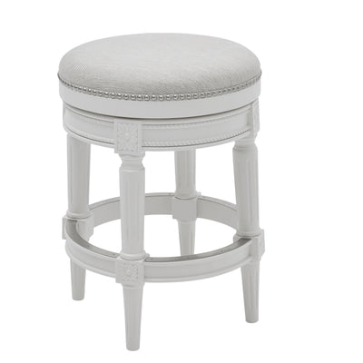 New Ridge Home Goods Chapman Backless Swivel 26 Counter-Height Bar Stool - Counter Height