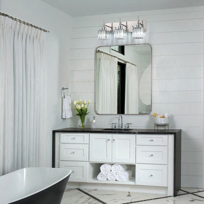 Ora Modern Dimmable Crystal Bathroom Light Fixtures Over Mirror Glam Vanity Lights