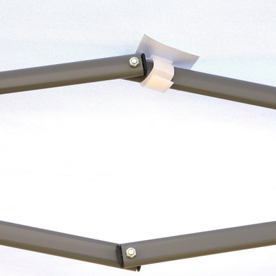 Outsunny Heavy Duty Pop Up Canopy with Sturdy Frame, UV Fighting Roof, Carry Bag for Patio, Backyard, Beach, Garden