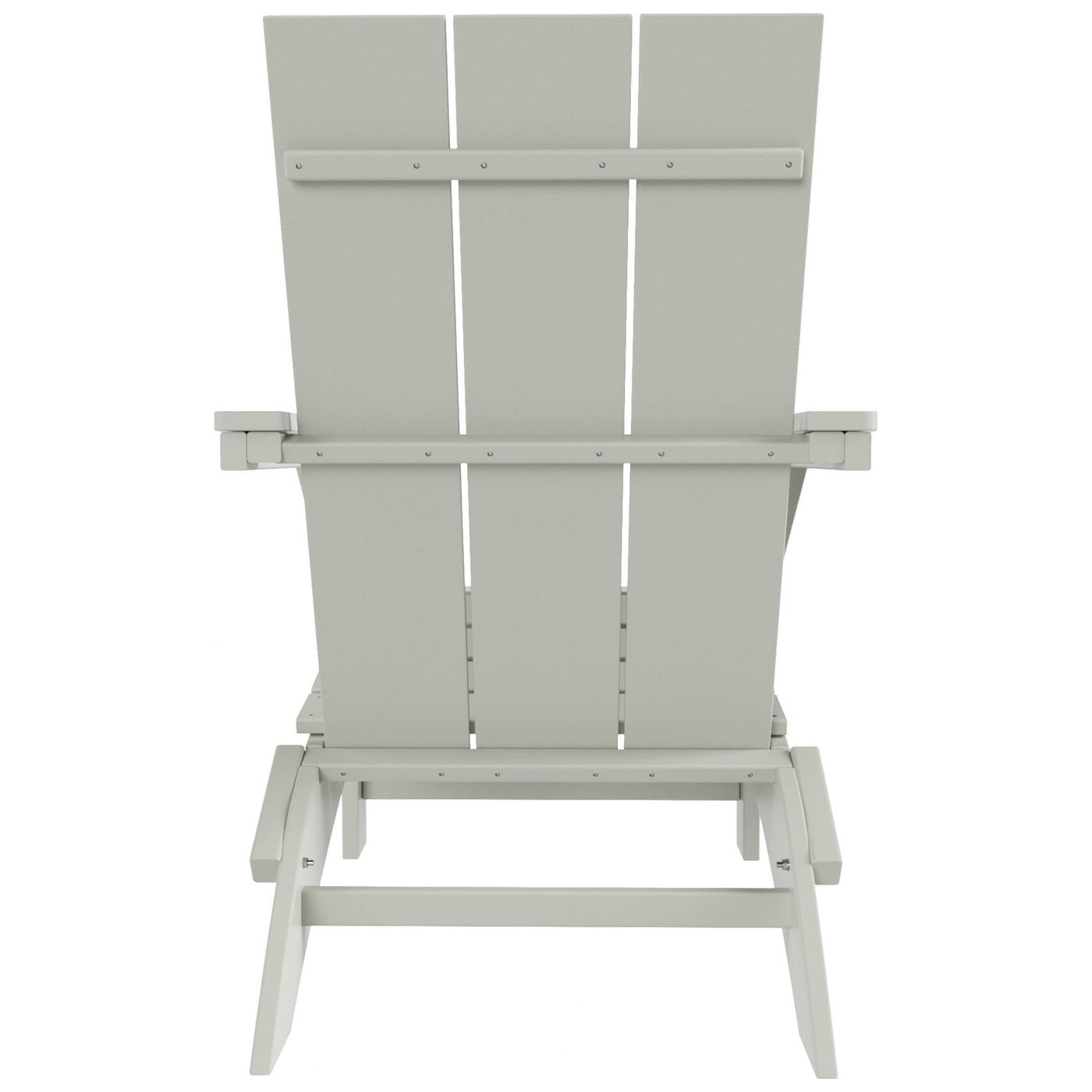 Polytrends Shoreside Modern Eco-Friendly All Weather Commercial-Residential Folding Adirondack Chair