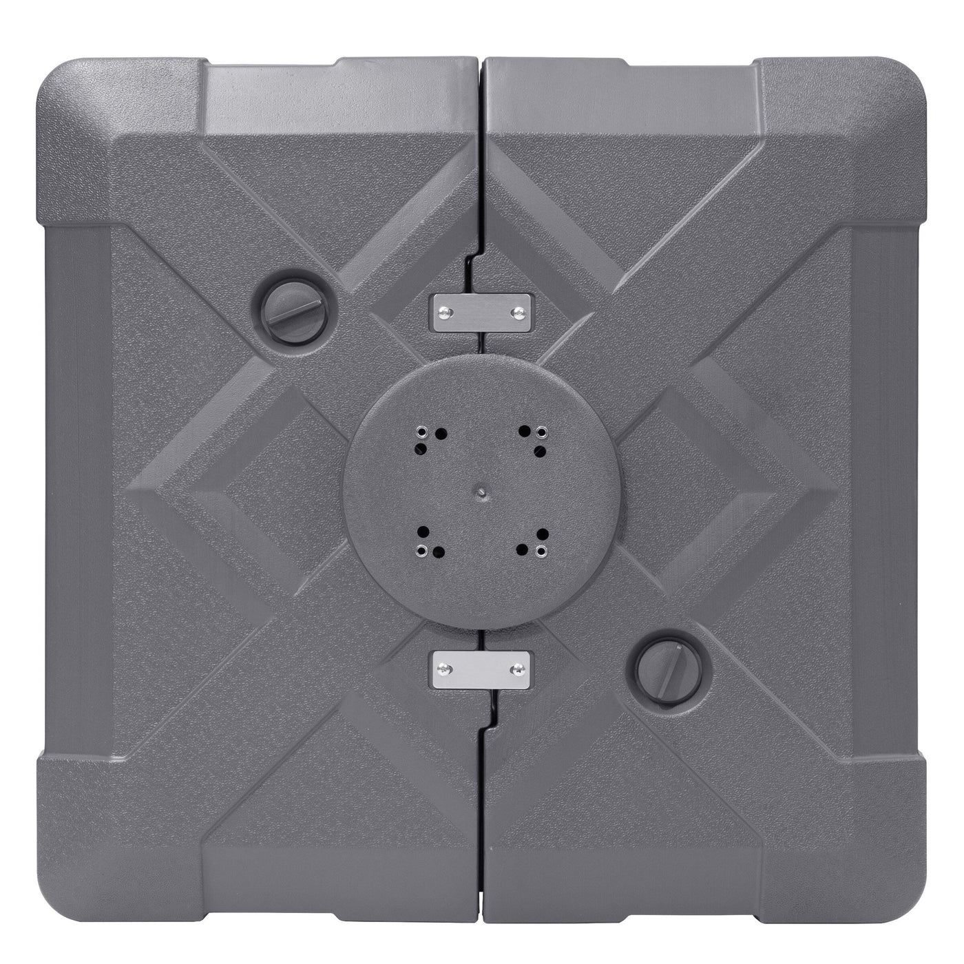 Pellebant 220 lbs Patio Cantilever Umbrella Base with Wheels - N/A