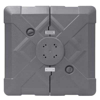 Pellebant 220 lbs Patio Cantilever Umbrella Base with Wheels - N/A