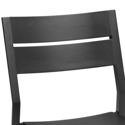 Pellebant 5/7/9-piece Aluminum Outdoor Dining Set Expandable Table and Stackable Chairs