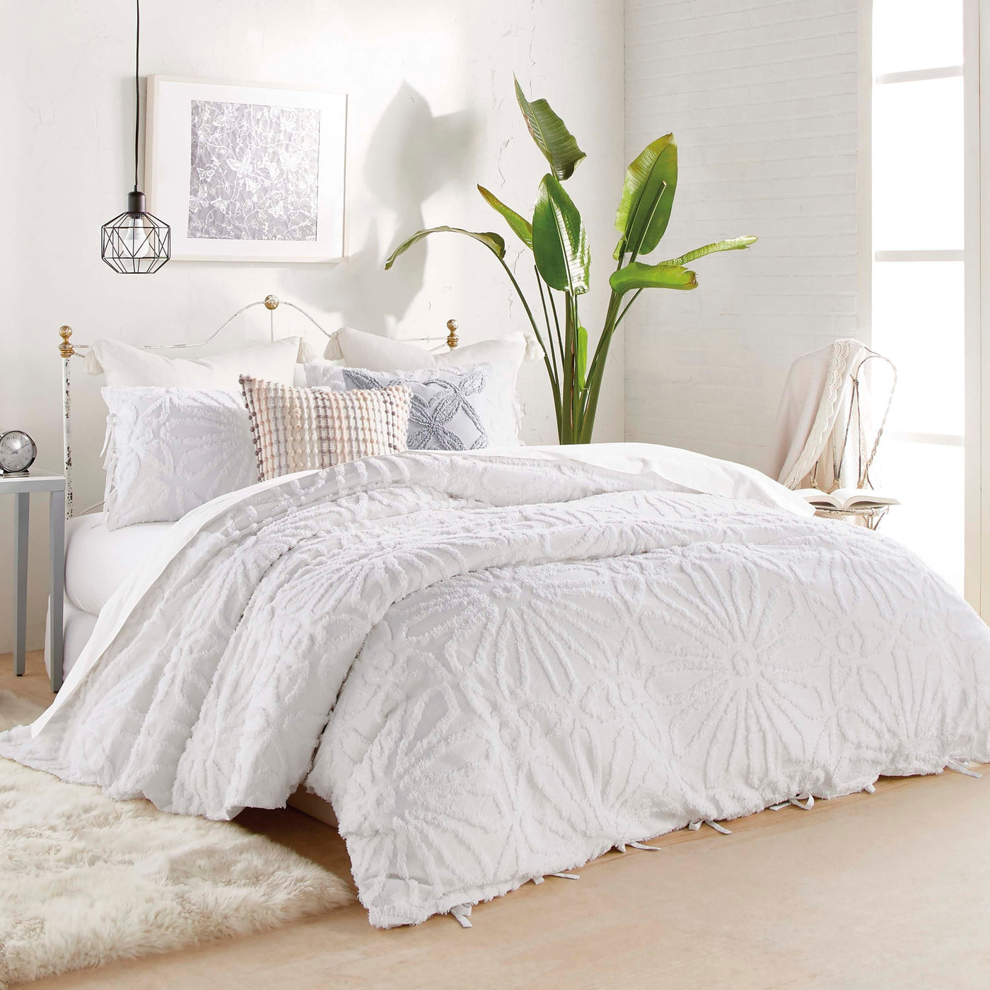 Peri Home Chenille Medallion Comforter Set