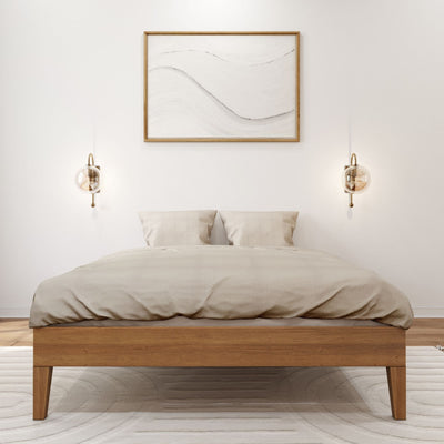 Plank and Beam Full-Size Platform Bed