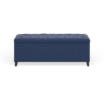Madison Park Sasha Tufted Top Upholstered Storage Bench