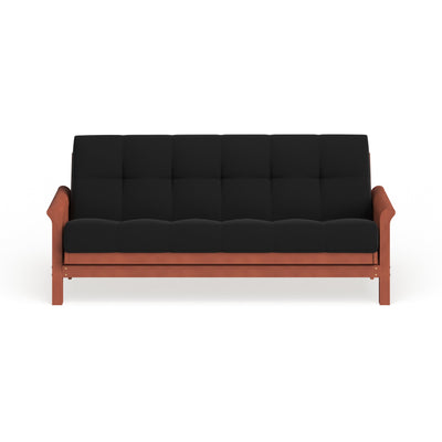 10-inch Thick Twill Futon Mattress (Twin, Full, or Queen)