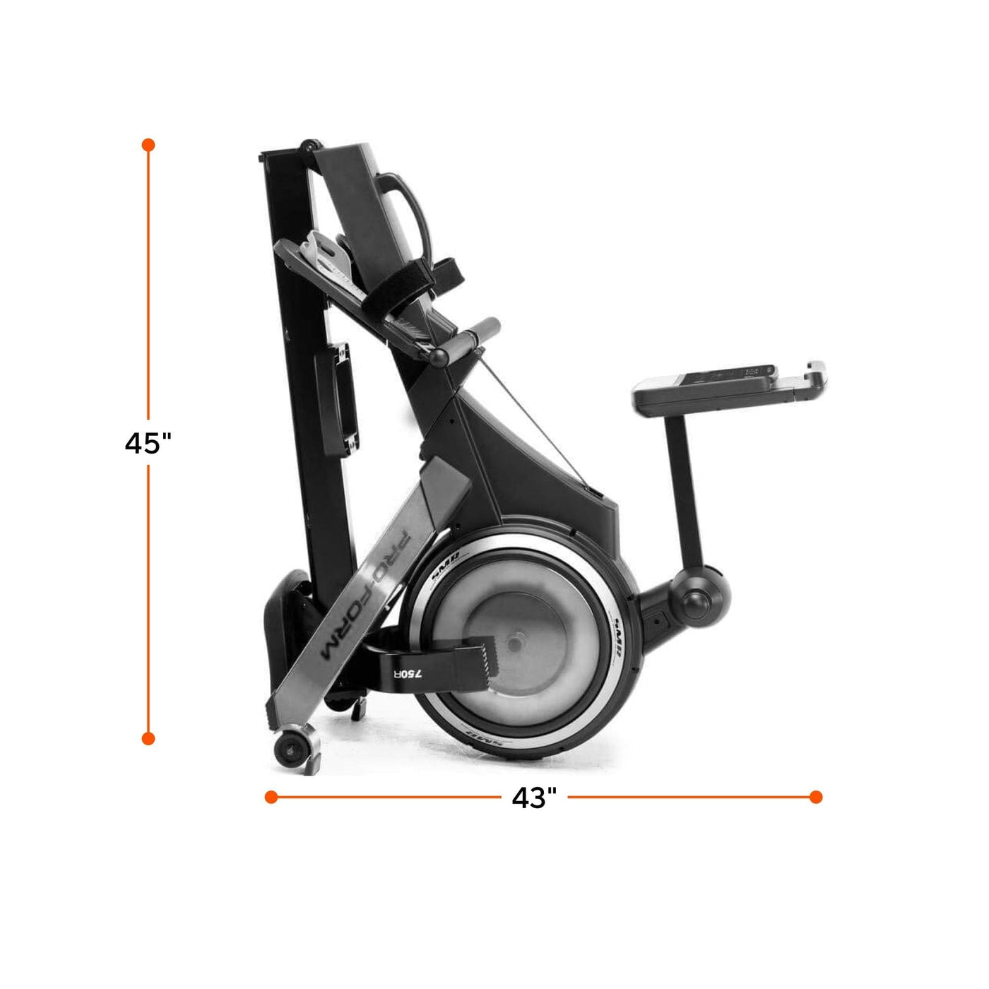 ProForm 750R; Rower with 5 Display, Built-In Tablet Holder and SpaceSaver Design