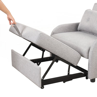 Pull Out Sofa Sleeper 3 in 1 with 2 Wing Table