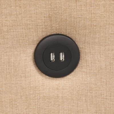 Pull Out Sofa Sleeper 3 in 1 with 2 Wing Table