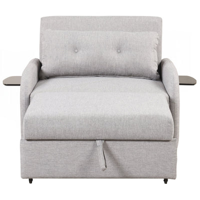 Pull Out Sofa Sleeper 3 in 1 with 2 Wing Table