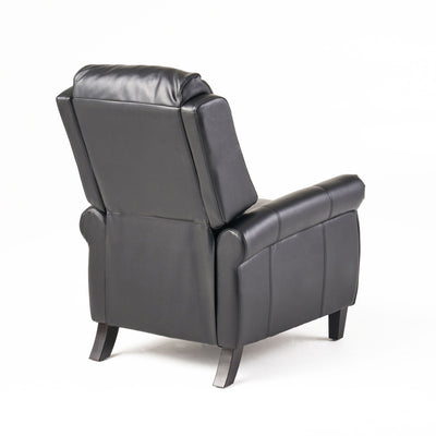 Roomfitters Ultimate Comfort PU Leather Pushback Recliner, Luxurious Recliner Chair for Living Room or Bedroom