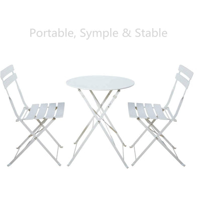 Round 2 Person - 23.6 Long Bistro Set