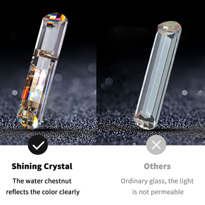 Round Layer Shining Crystal Ceiling Chandelier Lamp with 3 Color Lighting Pendant Light Fixture