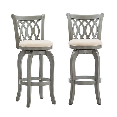 Rovinj Scroll Back Swivel Bar Stool