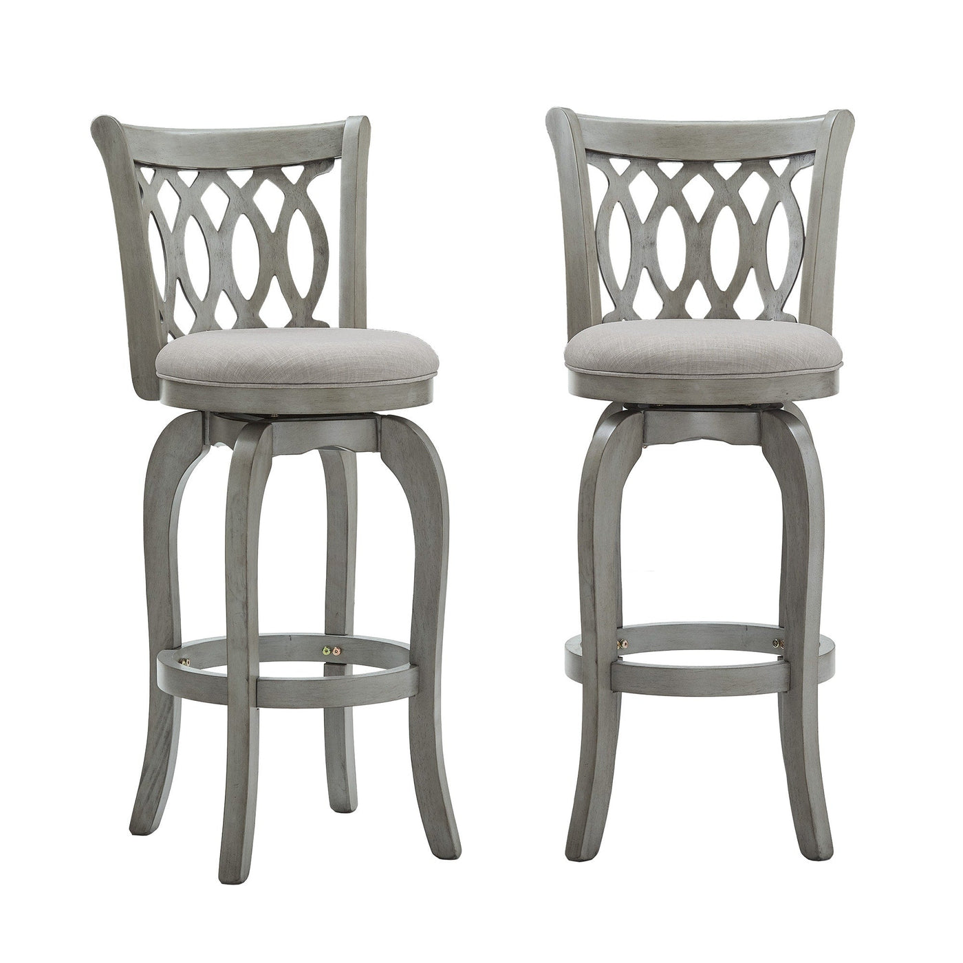 Rovinj Scroll Back Swivel Bar Stool