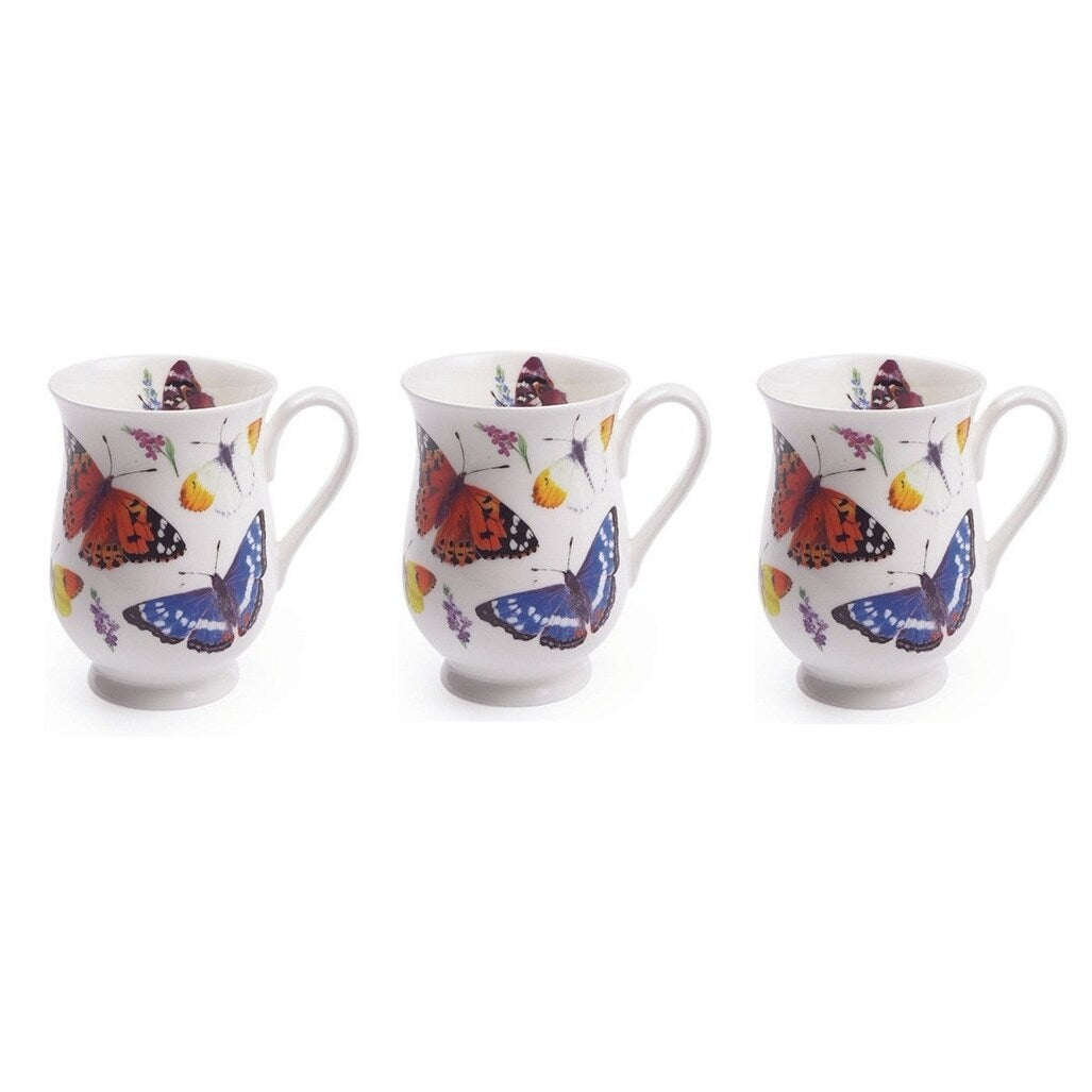 Roy Kirkham Eleanor Mug Butterfly Garden (Set of 6)