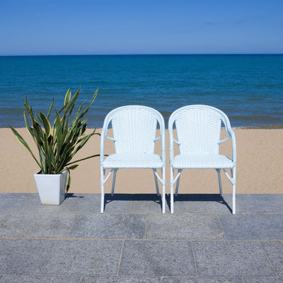 SAFAVIEH Doreth Arm Chair (Set of 2) - 23Wx36Dx25H