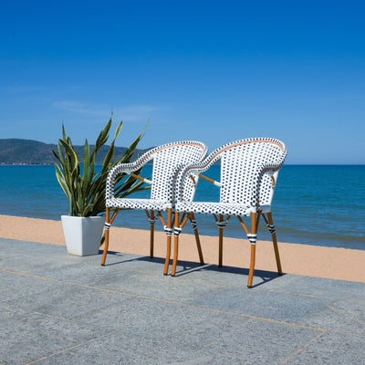 SAFAVIEH Doreth Arm Chair (Set of 2) - 23Wx36Dx25H