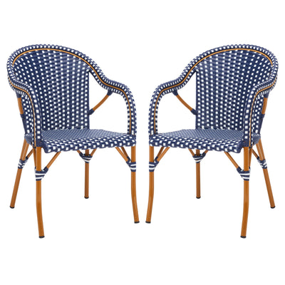 SAFAVIEH Doreth Arm Chair (Set of 2) - 23Wx36Dx25H