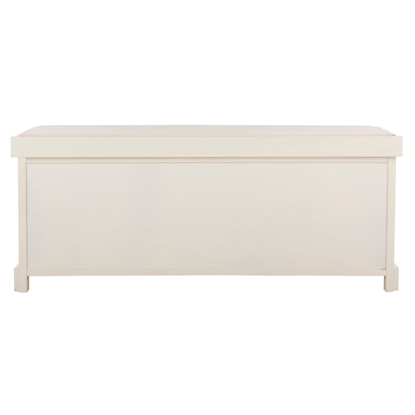 SAFAVIEH Eola Grey/ White Storage Bench - 47 x 16.1 x 19.9 - 47Wx16Dx20H