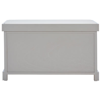 SAFAVIEH Euphemia Brown Woven Storage Basket Bench - 33.5 x 16.1 x 19.9 - 34Wx16Dx20H