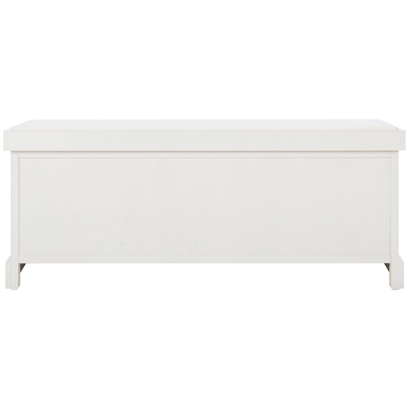 SAFAVIEH Fiorello 3-Drawer with Cushion Storage Bench - 47.3 W x 15 L x 19 H - 47Wx15Dx19H