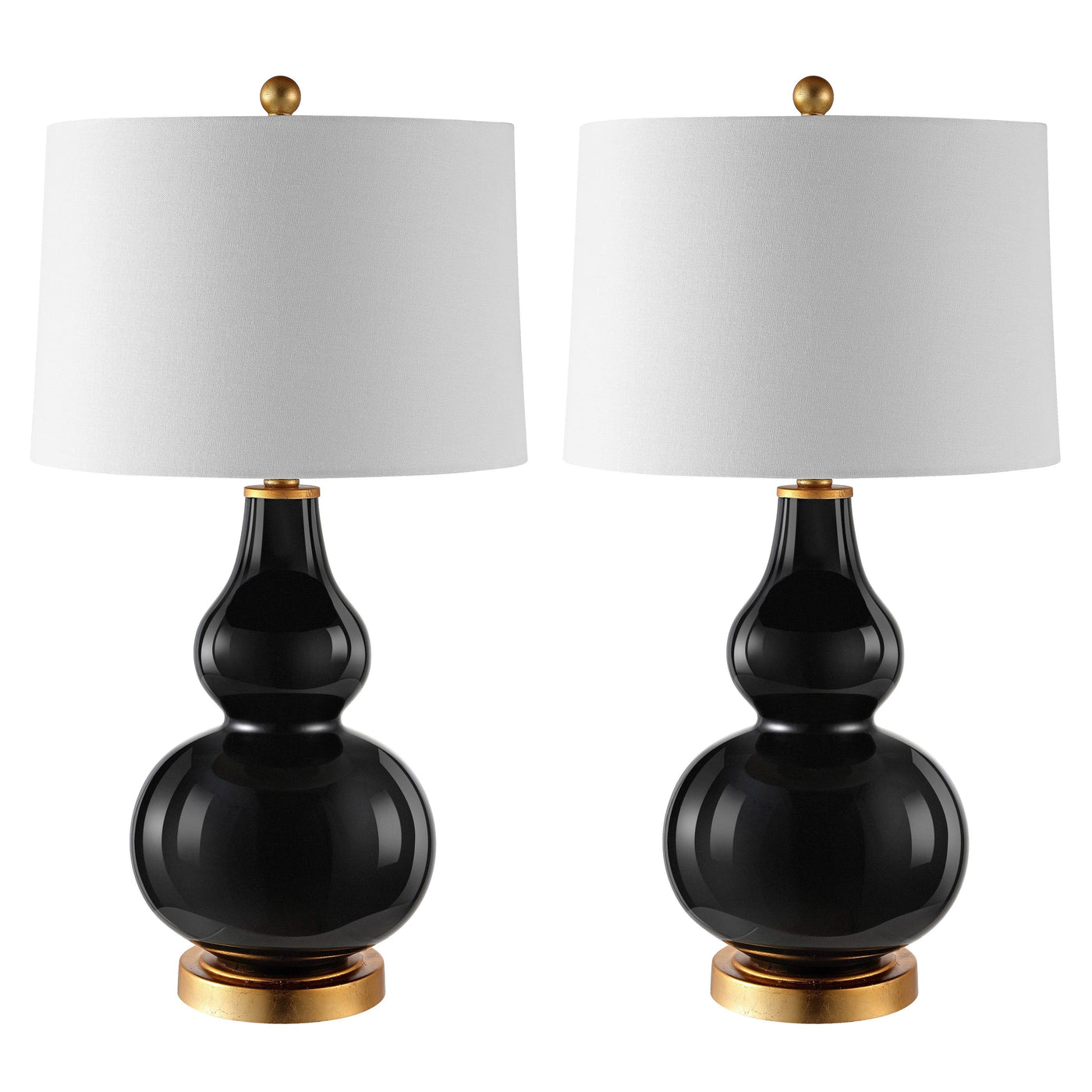 SAFAVIEH Lighting Diede Gourd Table Lamp (Set of 2) - 15x15x28.5 - 15Wx15Dx29H