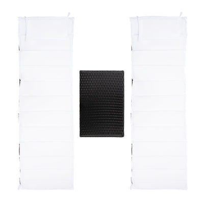 SAFAVIEH Outdoor Blaguna 3-Piece Sun Lounger Set - 83Wx20Dx24H