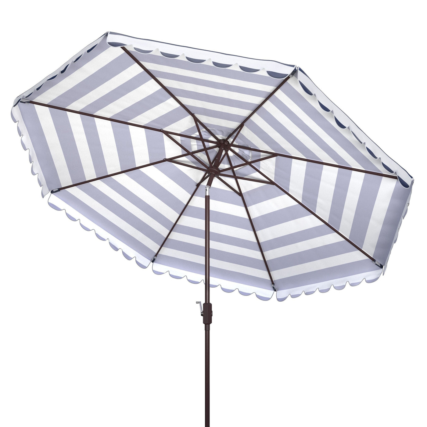 SAFAVIEH Outdoor Jaylee 11Ft Round Crank Umbrella