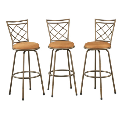 Simple Living Alyssa Adjustable Height Swivel Stools (Set of 3)