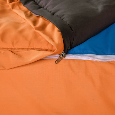 Siscovers Orange Bunkie Deluxe Zipper Bedding Set