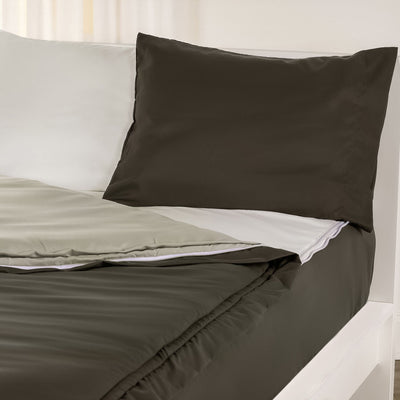 Siscovers Pewter Bunkie Deluxe Zipper Bedding Set