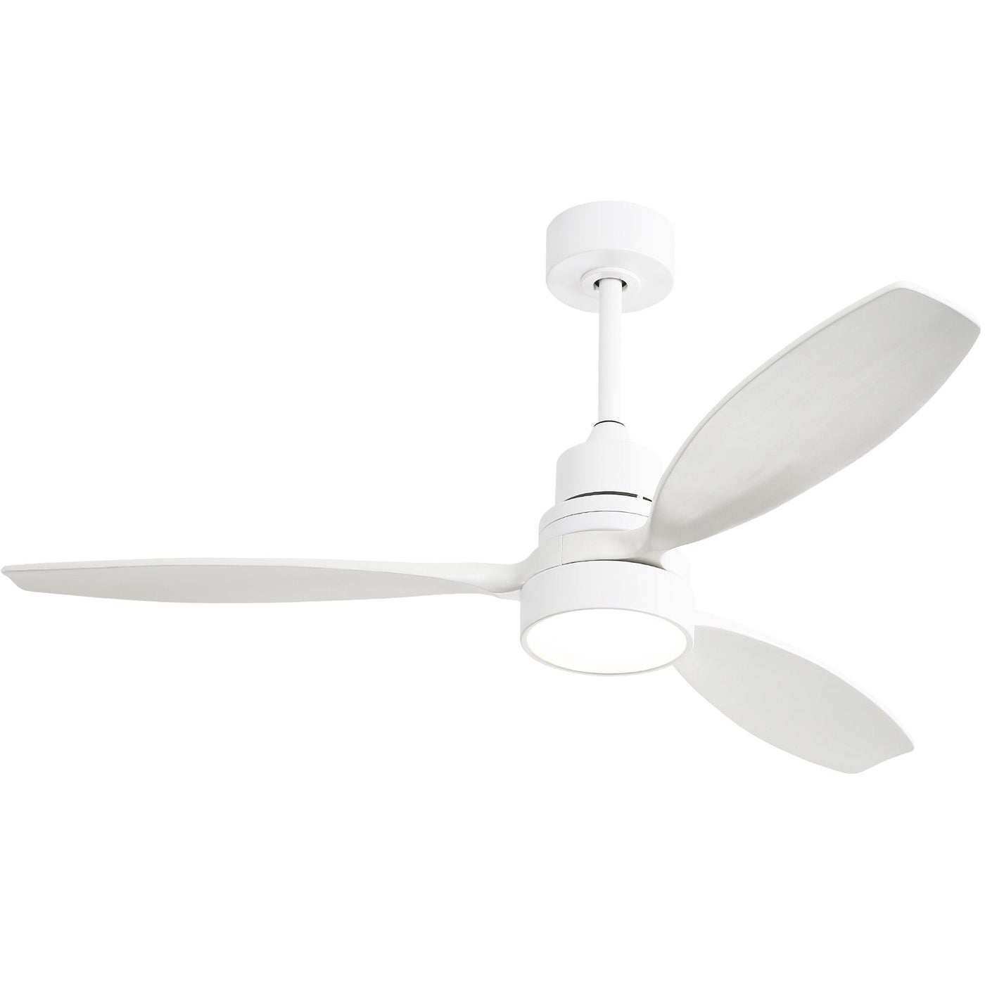 Sofucor 52 Indoor Wood Ceiling Fan Light with Remote, Integrated Light Optional