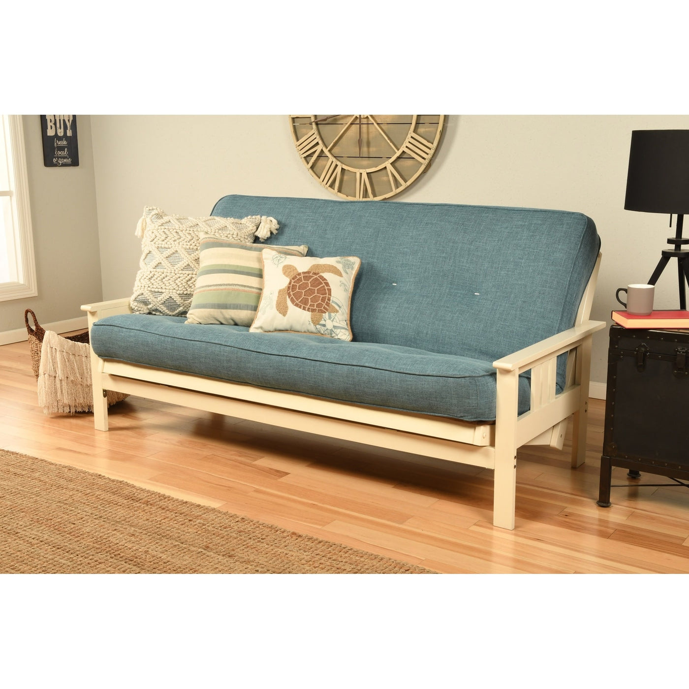 Somette High-density Foam and Spring Full-size Replacement Futon Mattress Only (Frame Not Included)