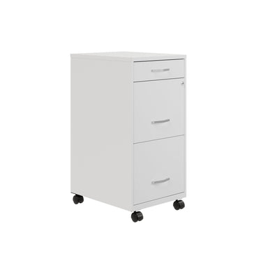 Space Solutions 18 Deep 3 Drawer Metal File Cabinet