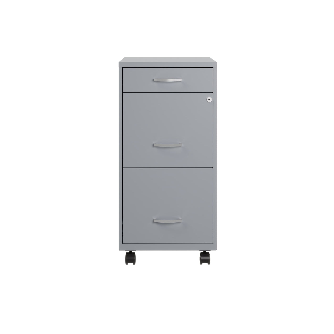 Space Solutions 18 Deep 3 Drawer Metal File Cabinet