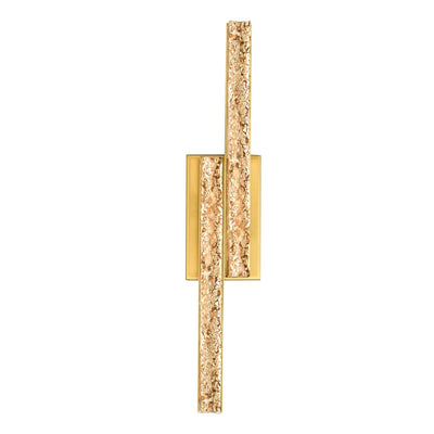 Stagger Integrated LED Brass Vanity Light