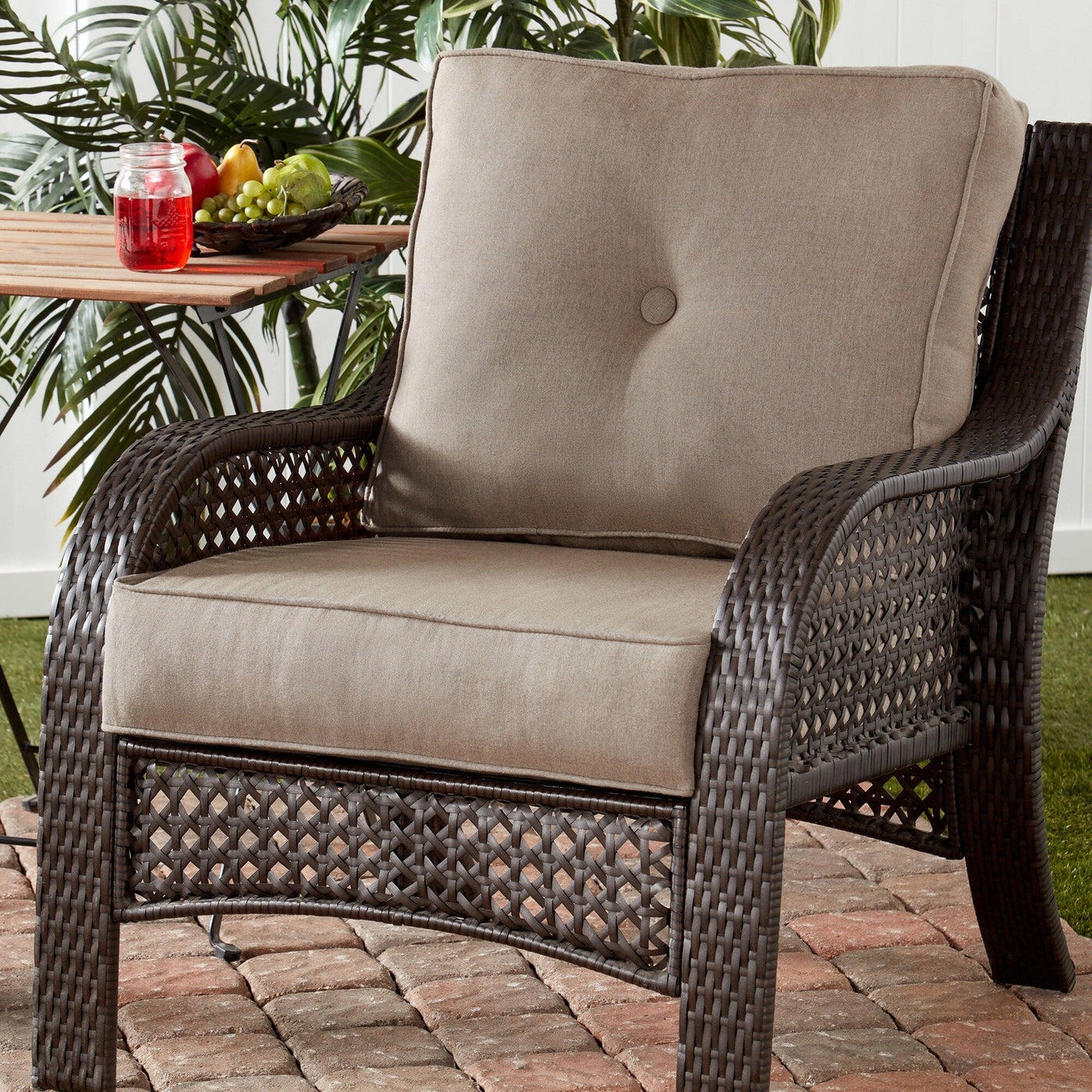 Sunbrella 2-Piece Premium Deep Seat Outdoor Cushion Set