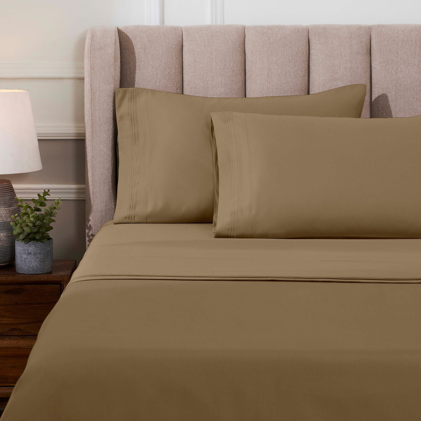 Superior Egyptian Cotton 1000 Thread Count Deep Pocket Solid Sheet Set