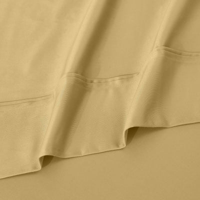 Superior Egyptian Cotton 1200 Thread Count Eco-Friendly Solid Sheet Set