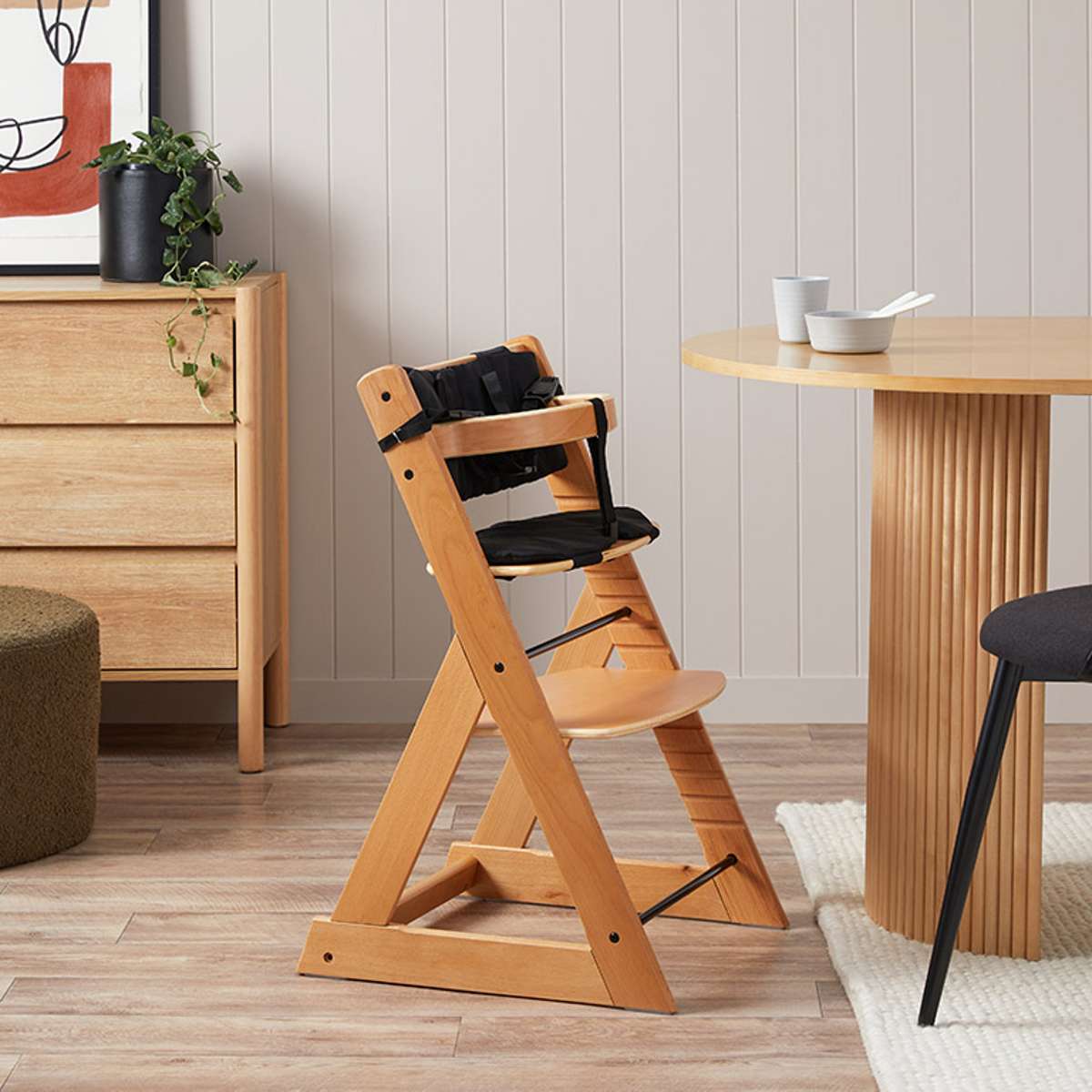 Soho Wooden Highchair - Natural
